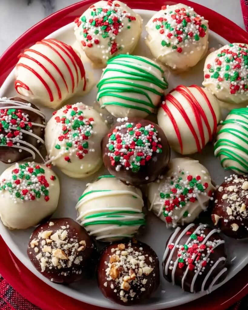 Rich Christmas Chocolate Truffles Recipe