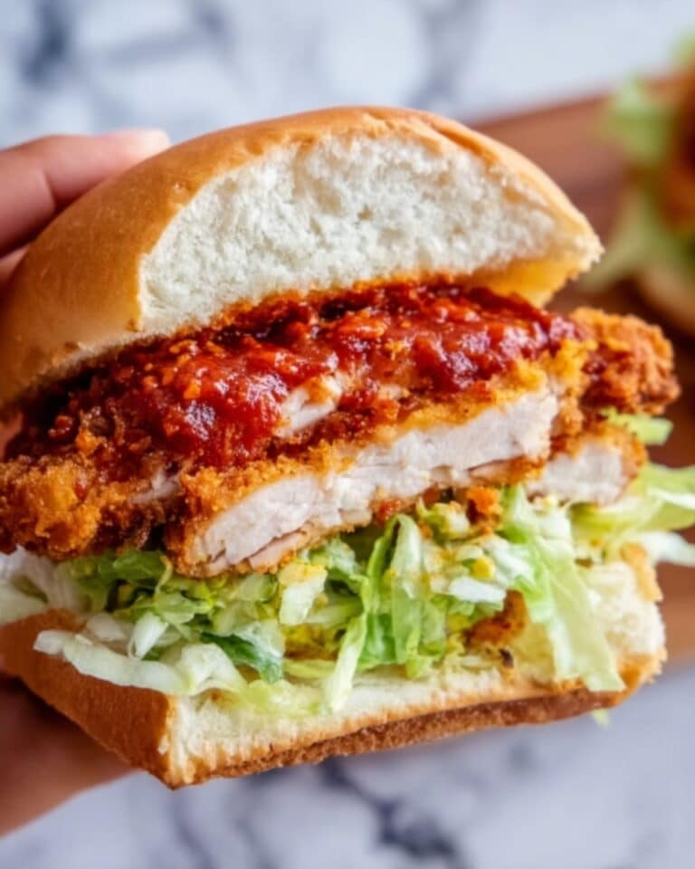 Spicy Crispy Chicken Burger Recipe
