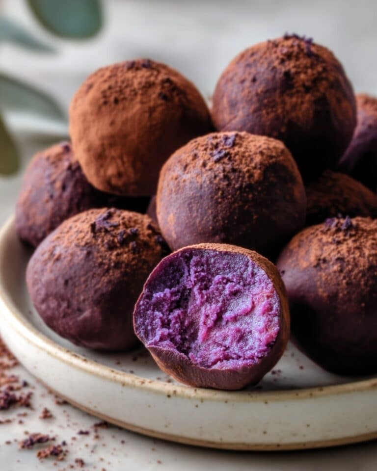Fudgy Chocolate Beet Truffles Recipe