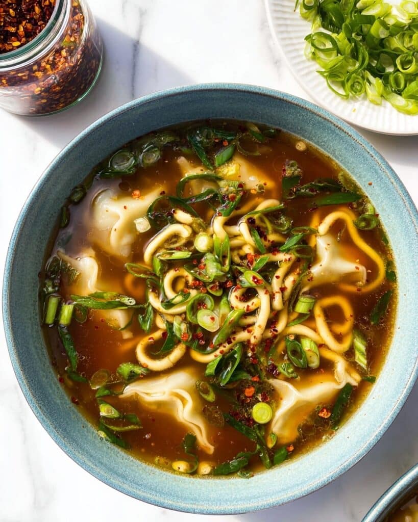 Gyoza Soup (Japanese Dumpling Soup) Recipe