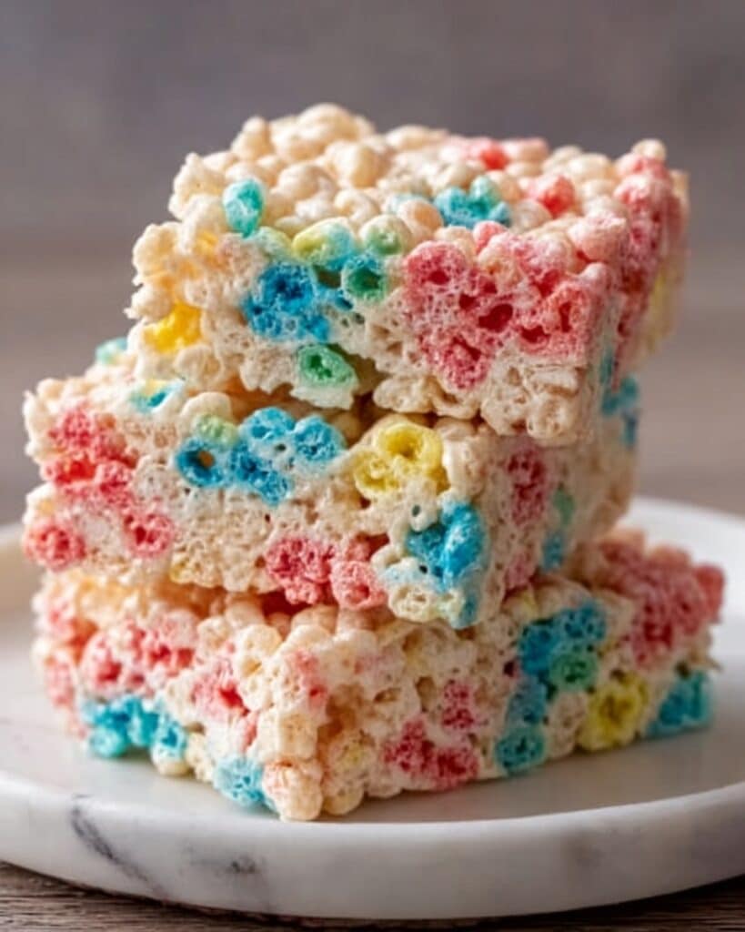 Rainbow Rice Krispie Treats Recipe