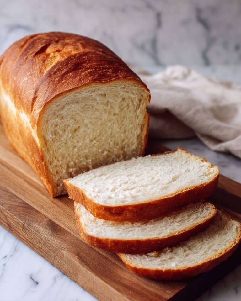 Homemade White Bread with Simple Pantry Ingredients Recipe
