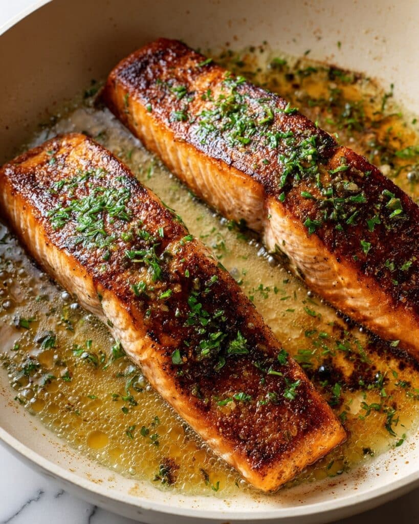 Garlic Butter Salmon Recipe