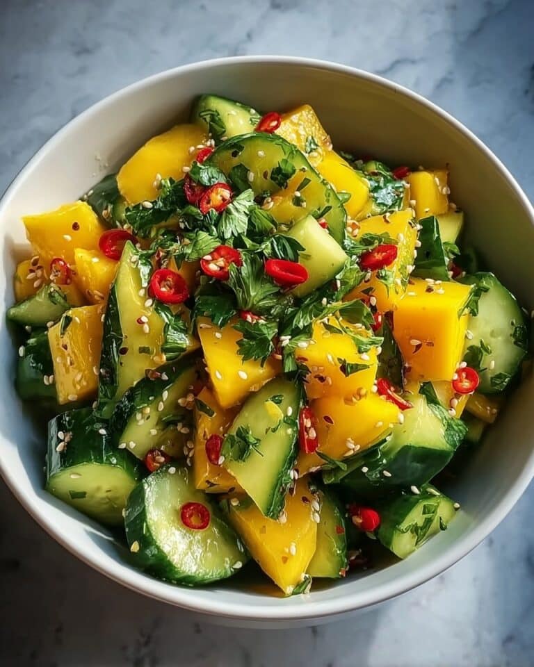 Thai Mango Cucumber Salad Recipe