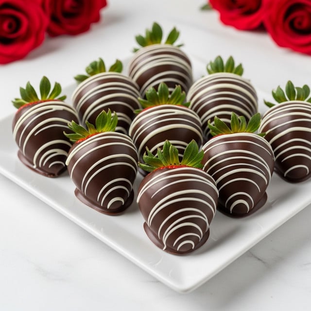 Chocolate Covered Strawberries (Easy Elegant Dessert) Recipe