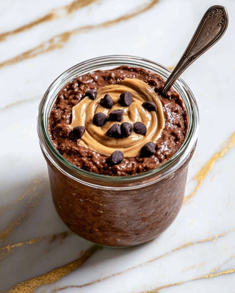 Brownie Batter Overnight Oats Recipe