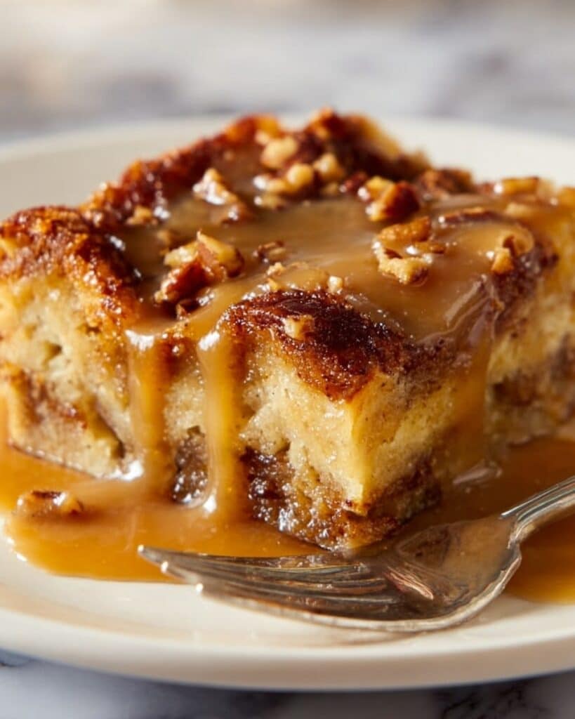 Old Fashioned Bread Pudding With Rum Sauce Recipe