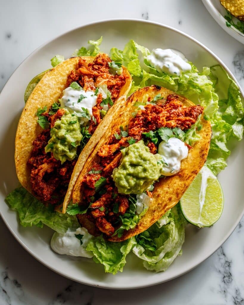 Baked Ground Chicken Tacos Recipe