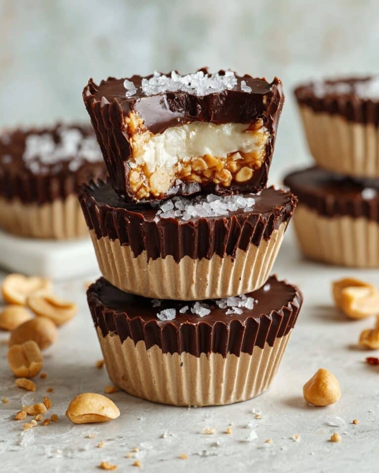 Salted Chocolate Peanut Butter Banana Cups Recipe
