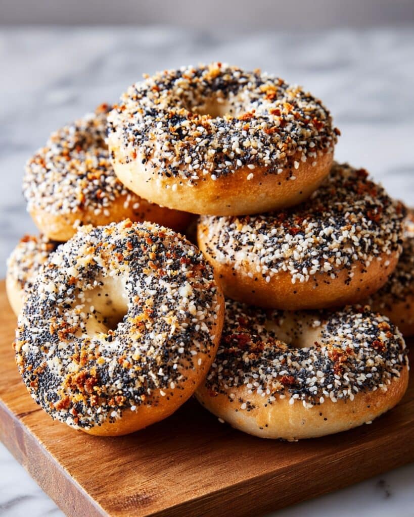 Easy Sourdough Bagels Using Discard or Starter Recipe