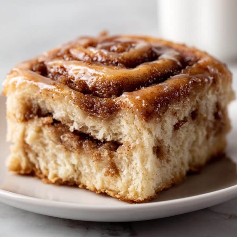 Cinnamon Roll Baked Oatmeal Squares Recipe
