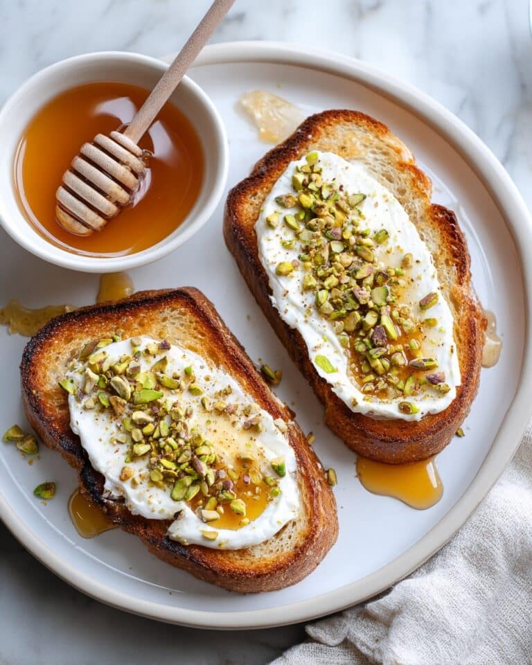 Whipped Ricotta Honey Toast Recipe