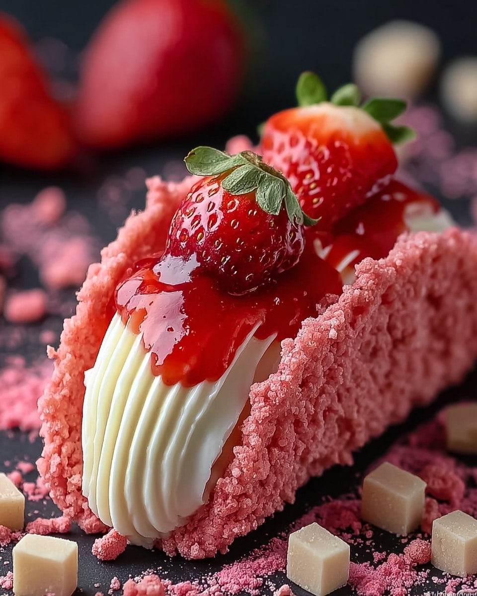 Strawberry Cookie Boats Recipe