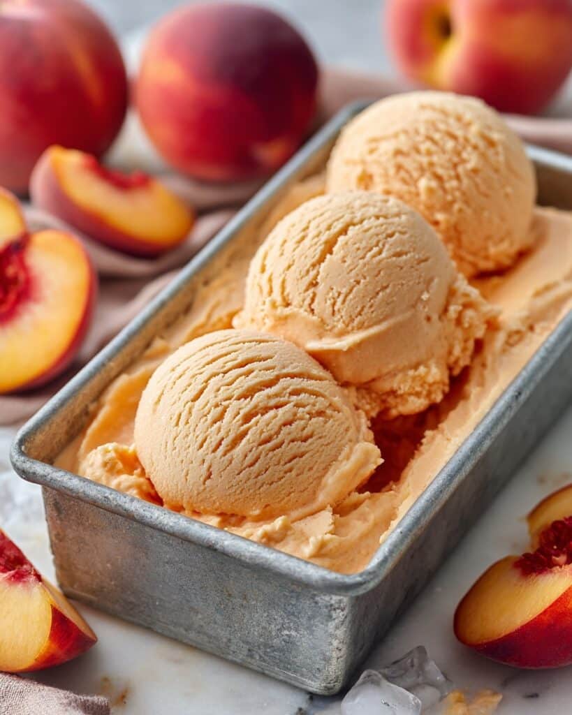 Peaches & Cream Cheese Loaf Recipe