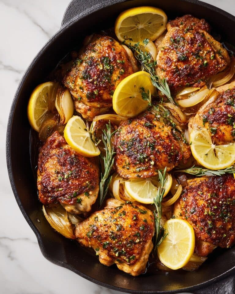 Lebanese Chicken with Garlic, Lemon, and Warm Spices Recipe