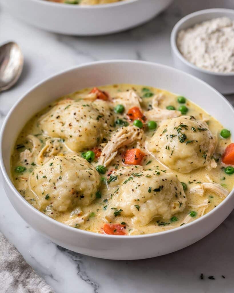 Comforting Slow Cooker Chicken and Dumplings for Cozy Nights Recipe