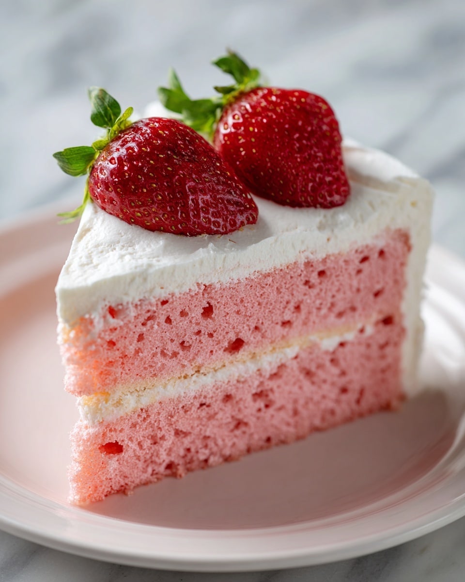 Irresistible Strawberry Jello Cake for Effortless Summer Joy Recipe