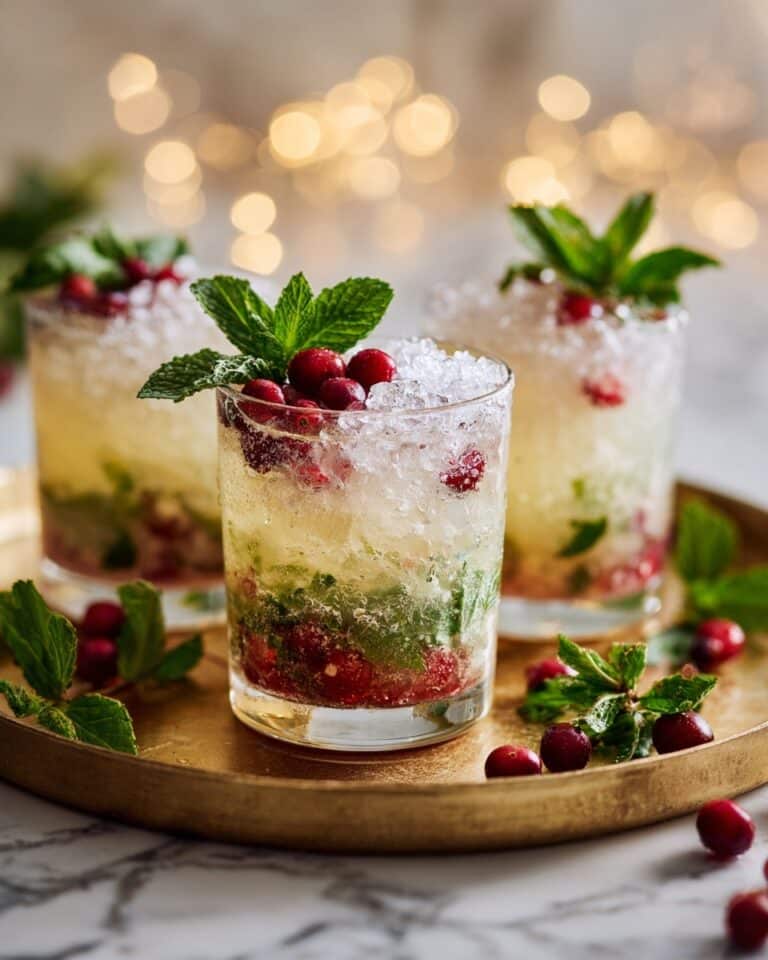 White Christmas Mojitos Recipe