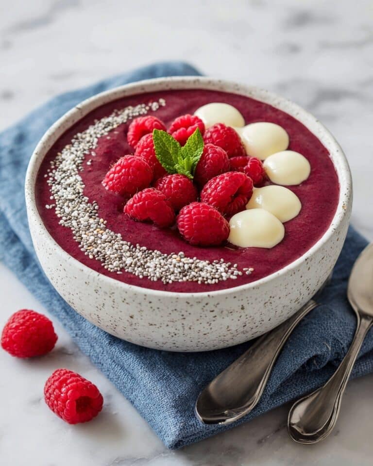 Vegan Raspberry Chia Seed Pudding for a Healthy Treat Recipe
