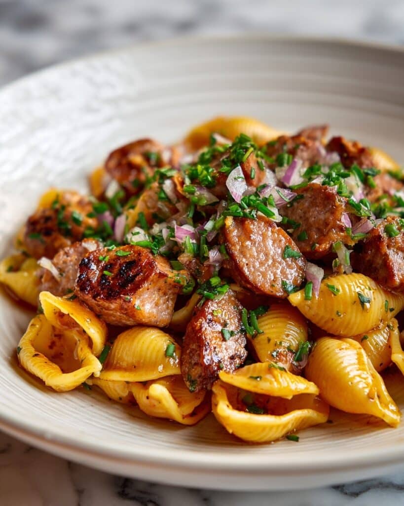 Spicy Cajun Sausage Pasta Recipe