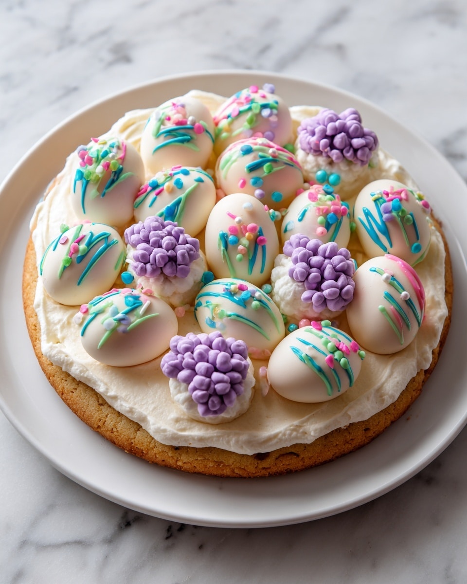 Spring Cookie Cake Recipe
