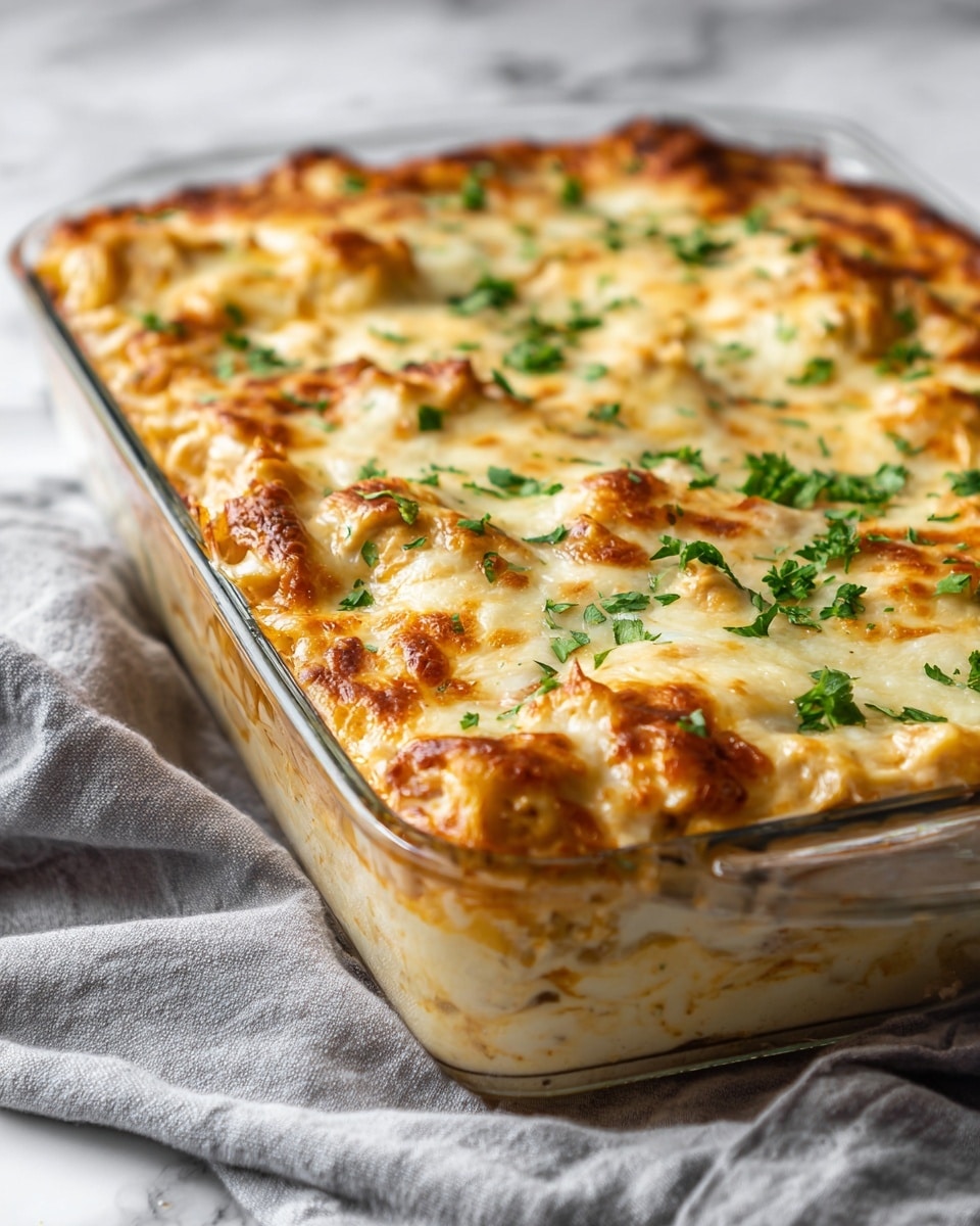 Ultimate Buffalo Chicken Cheese Bake Recipe