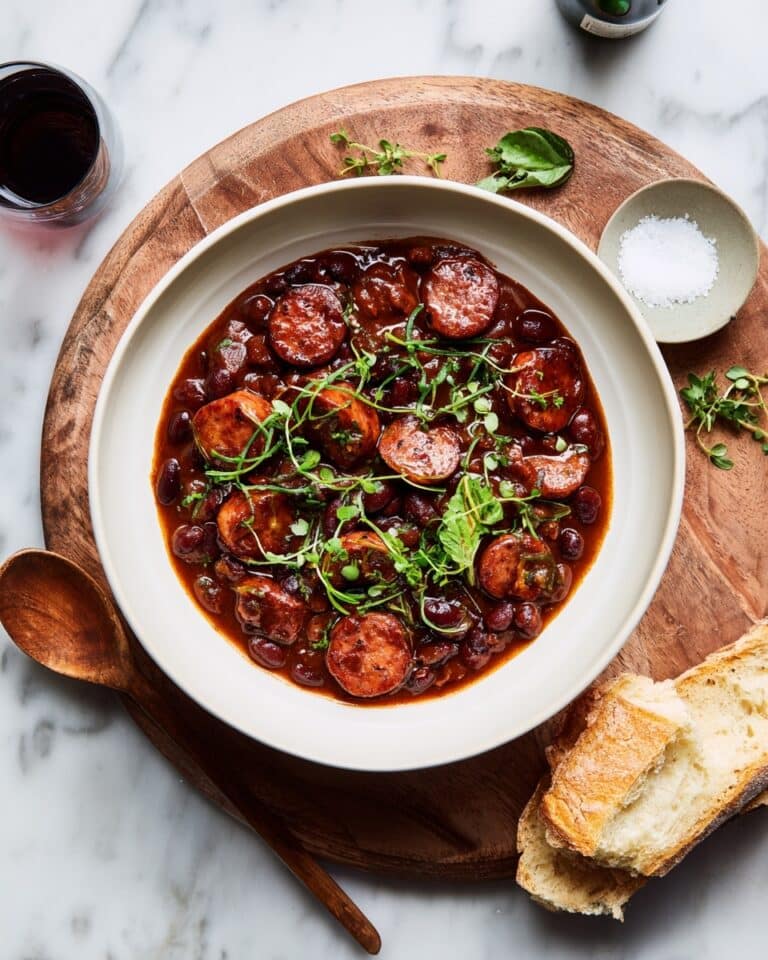 Amazing Smoky Baked Beans with Sausage That Warm the Soul Recipe