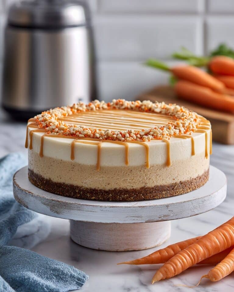 Instant Pot Carrot Cake Cheesecake Recipe