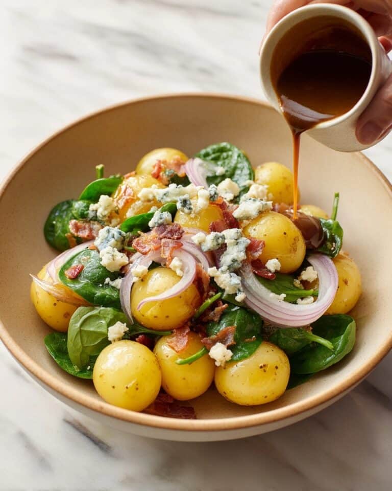 Cozy Potato Salad with Blue Cheese Recipe