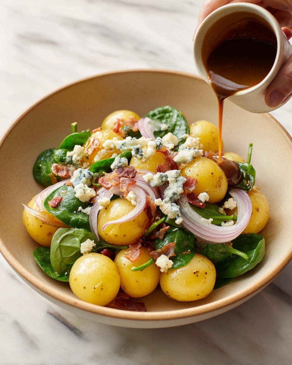 Cozy Potato Salad with Blue Cheese Recipe
