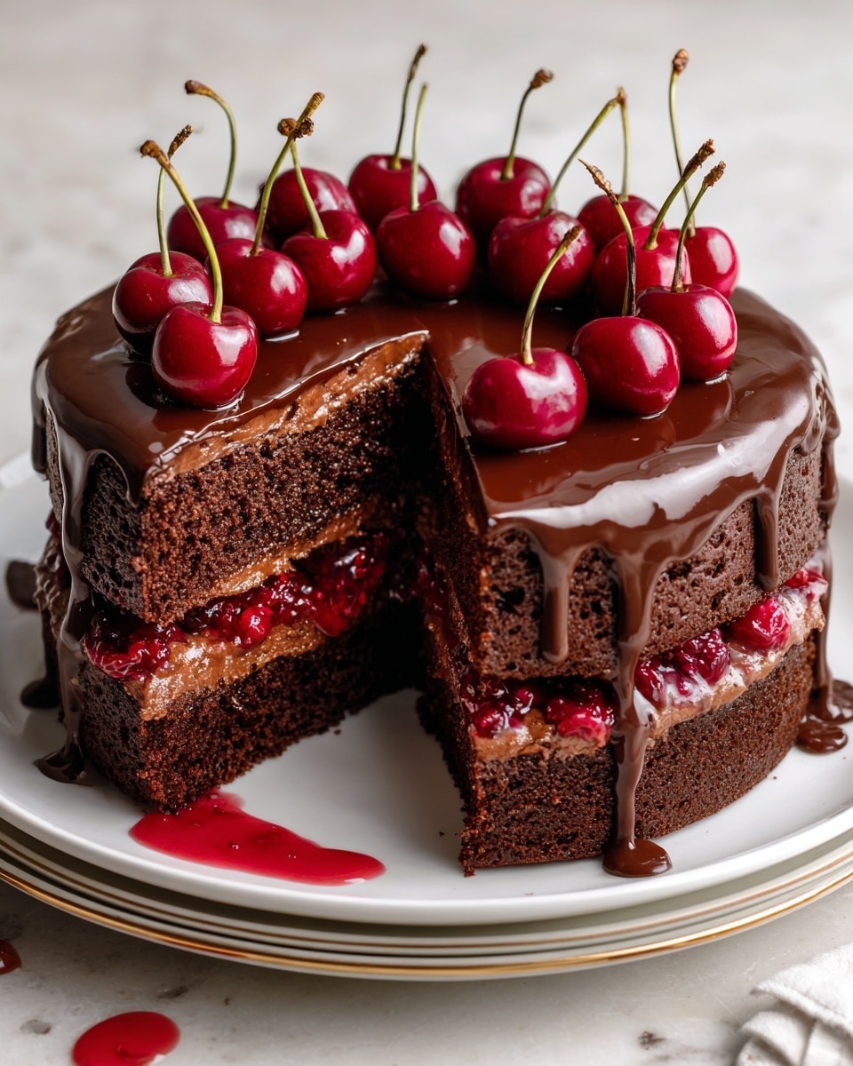 Chocolate Covered Cherry Cake Recipe