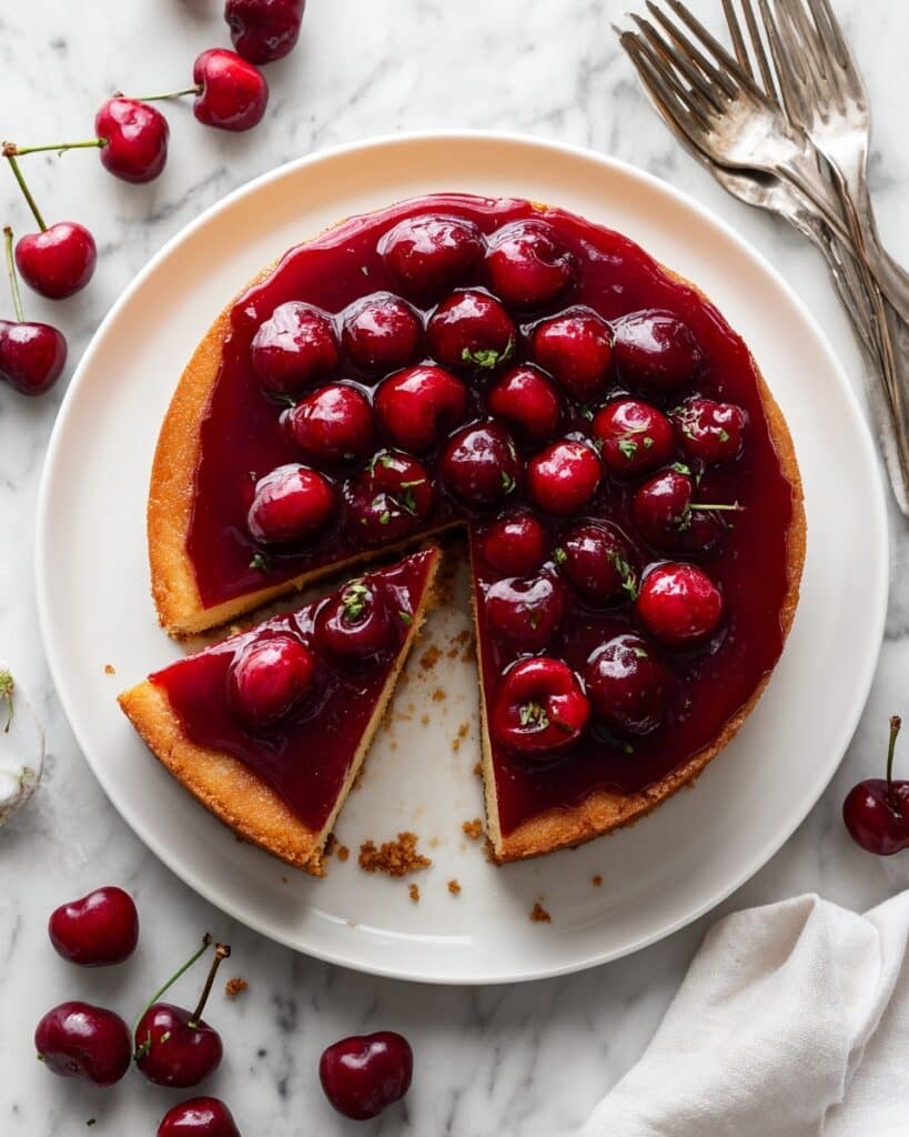 Cherry Upside-Down Cake Recipe