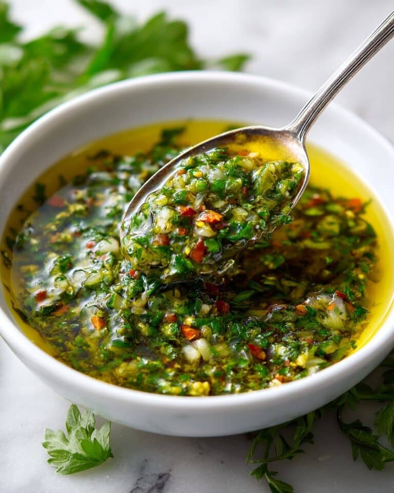 Grilled Eggplant with Chimichurri Sauce Recipe
