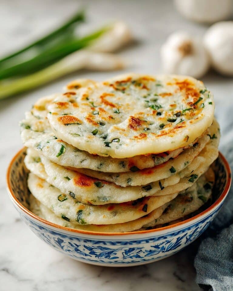 Master Easy Chinese Green Onion Pancakes in 15 Minutes! Recipe