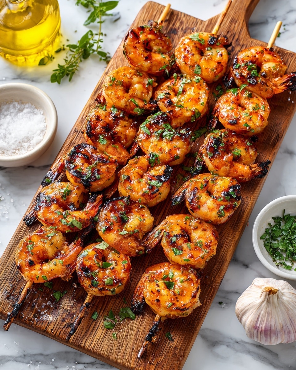 Honey Lime Marinated Grilled Shrimp Recipe