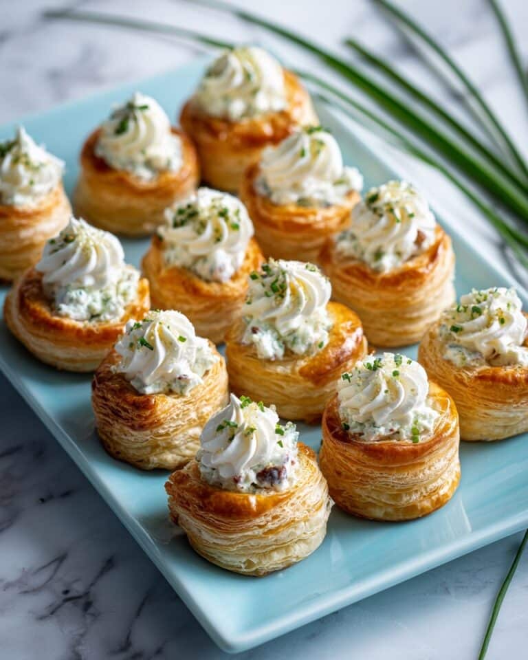 Easy Chicken Salad in Puff Pastry Cups Recipe