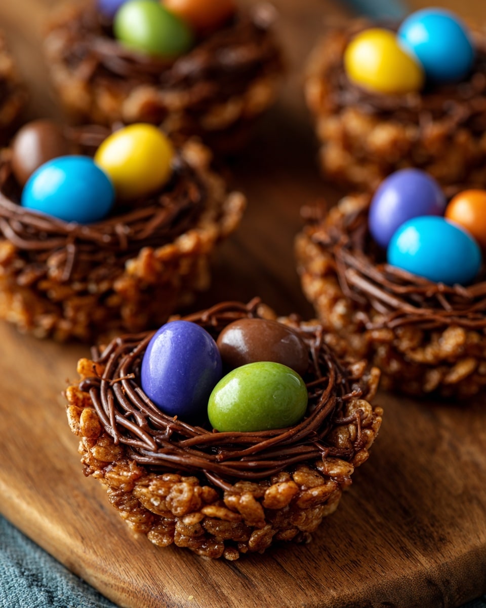 No Bake Easter Egg Nest Cookies Recipe