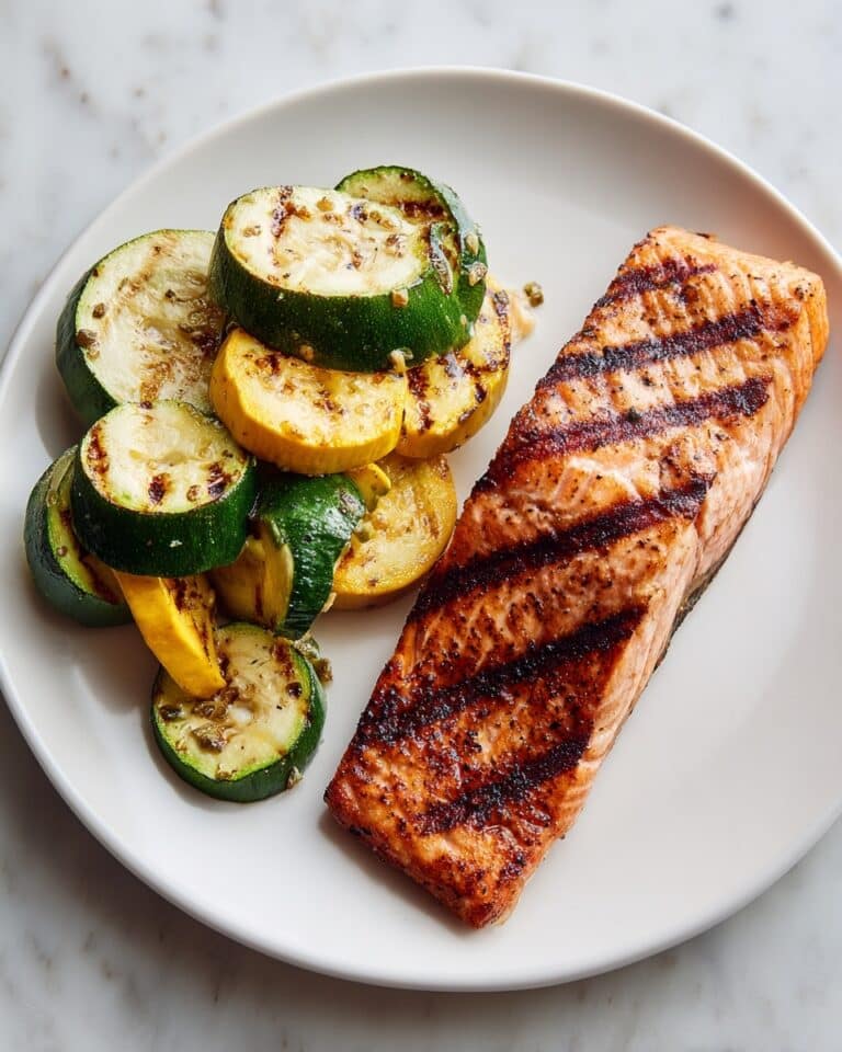 Sweet and Savory Grilled Salmon with Lemon-Garlic Soy Marinade Recipe