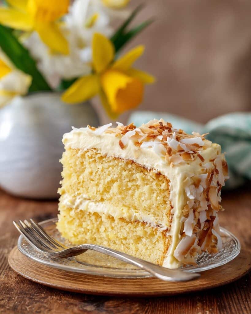 Pineapple Coconut God Bless America Cake Recipe