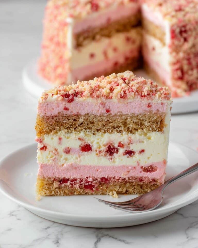 Strawberry Shortcake Cheesecake Recipe