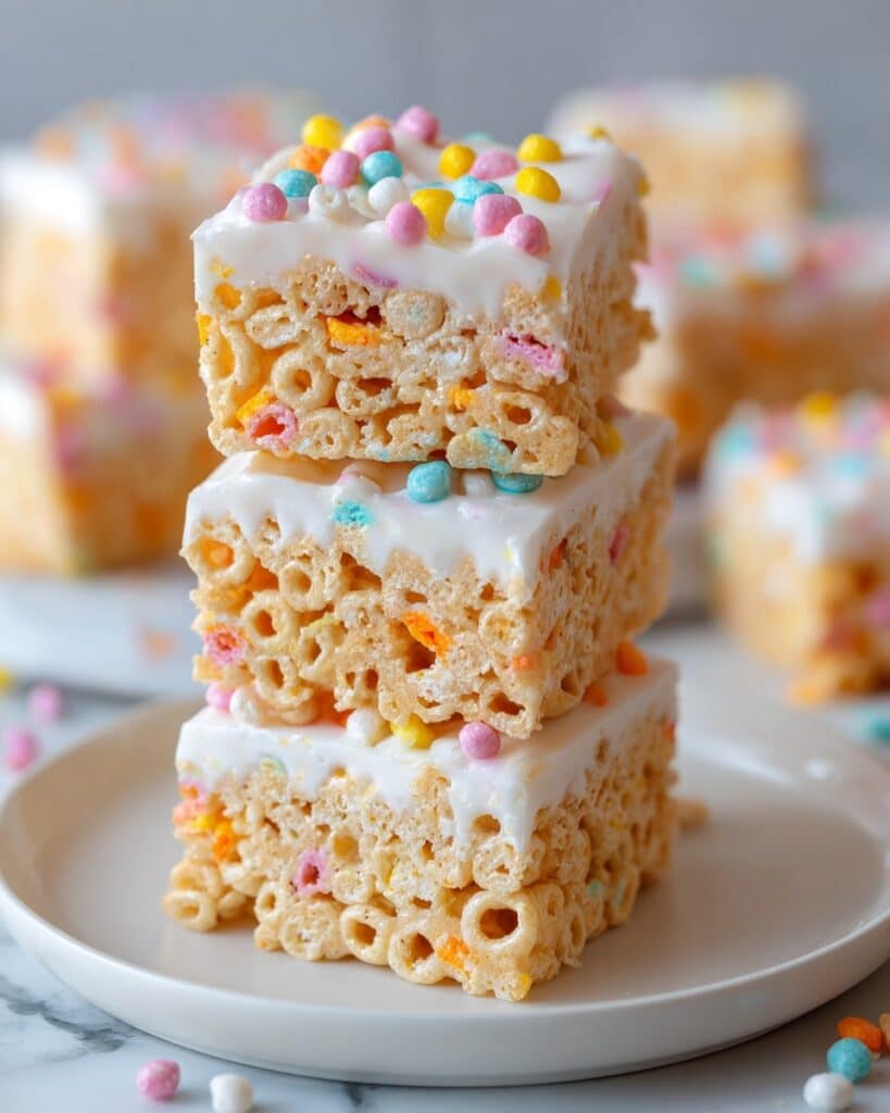 Fun Birthday Cake Rice Krispie Treats Recipe