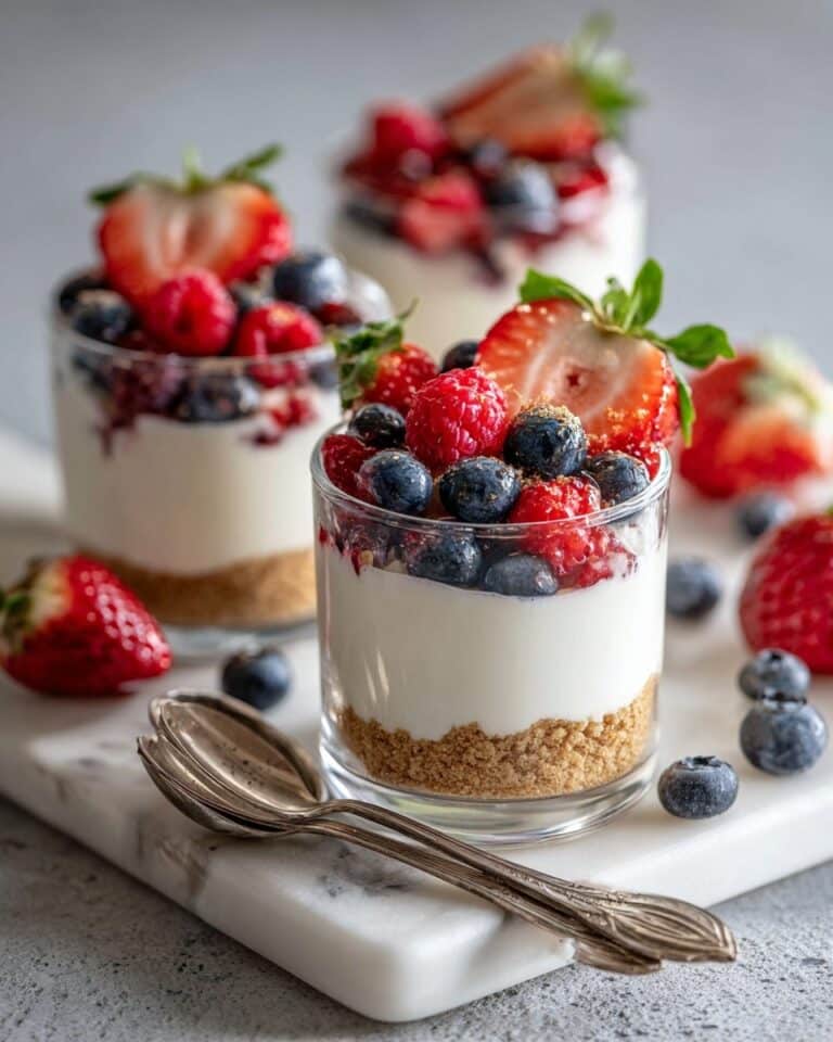 No-Bake Cheesecake Cups with Pecan Crust and Lemon-Honey Filling Recipe