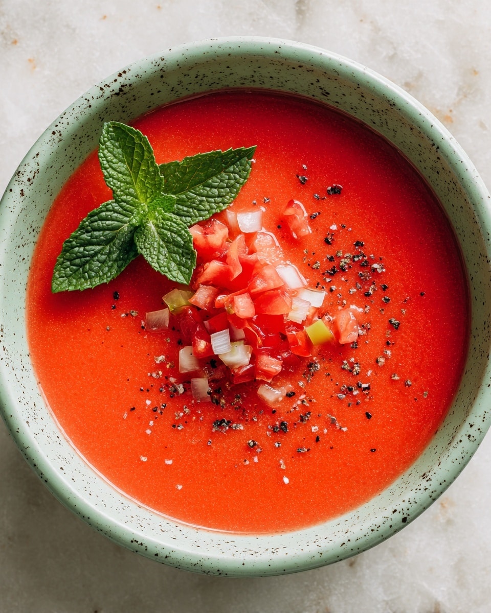 Watermelon Gazpacho Recipe