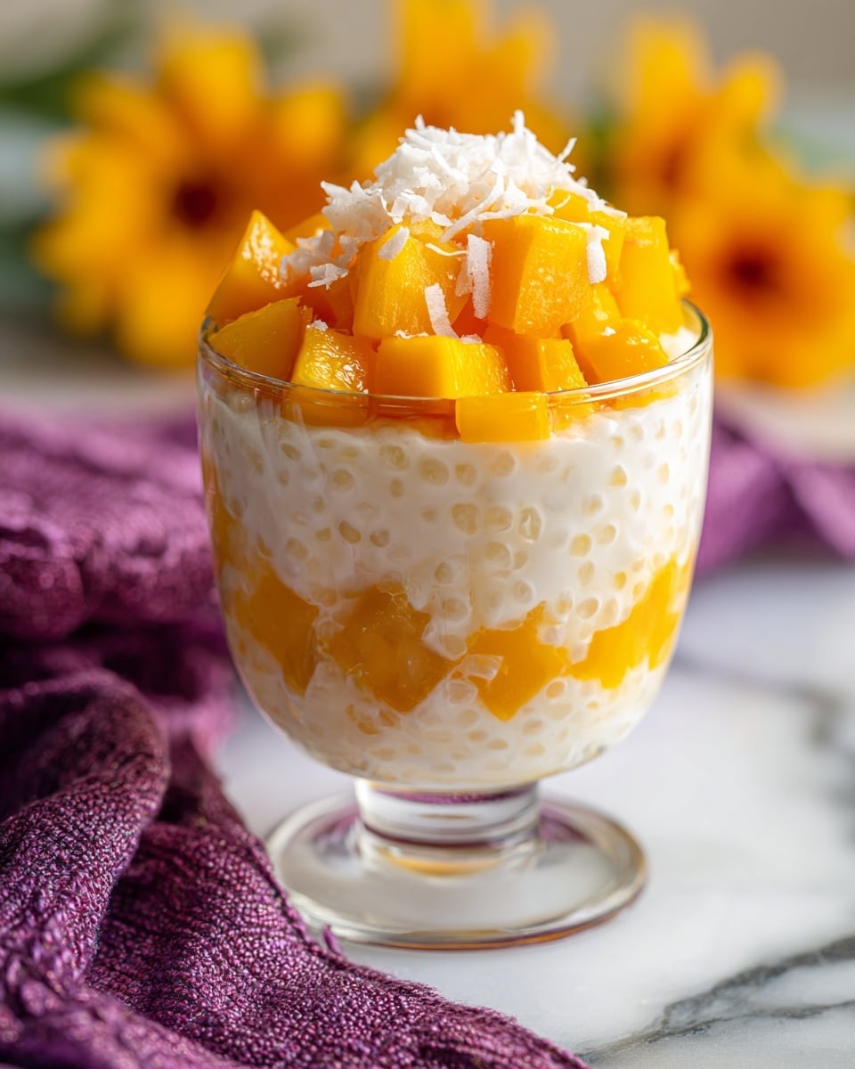 Mango Coconut Rice Pudding Recipe
