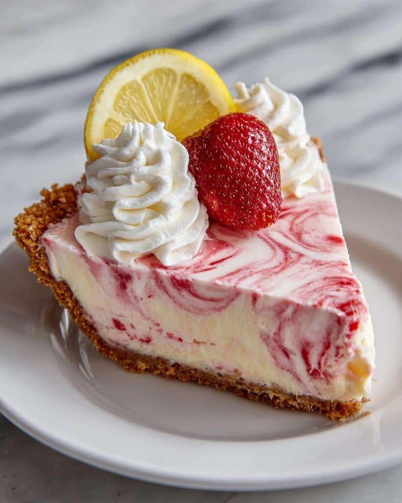 Frozen Strawberry Lemonade Pie: The Ultimate No-Bake Delight Recipe