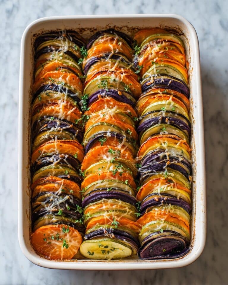 Cheesy Root Vegetable Gratin Recipe