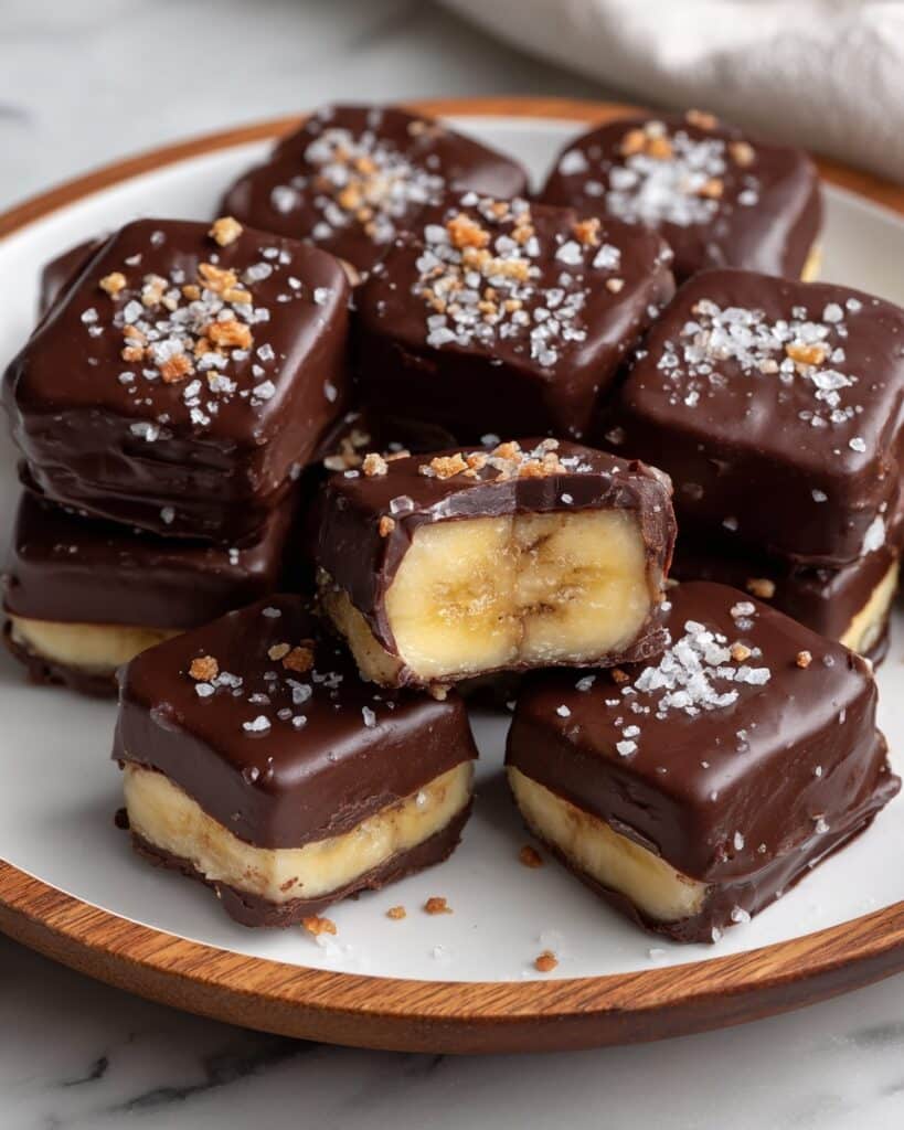 Frozen Chocolate Banana Bites Recipe
