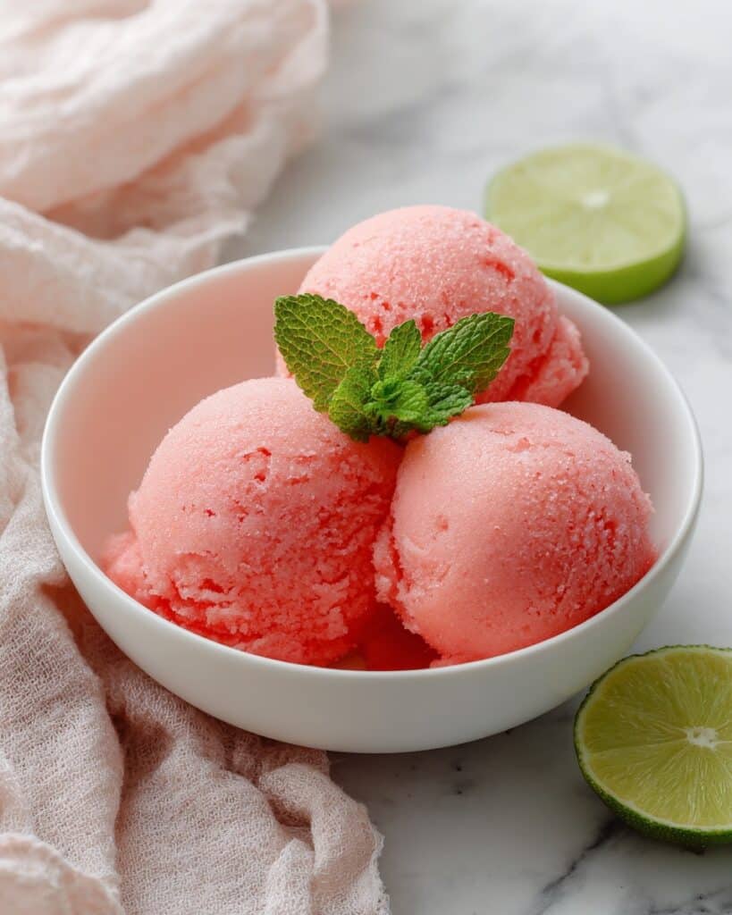 3-Ingredient Watermelon Sorbet – Enjoy Easy Summer Bliss Recipe