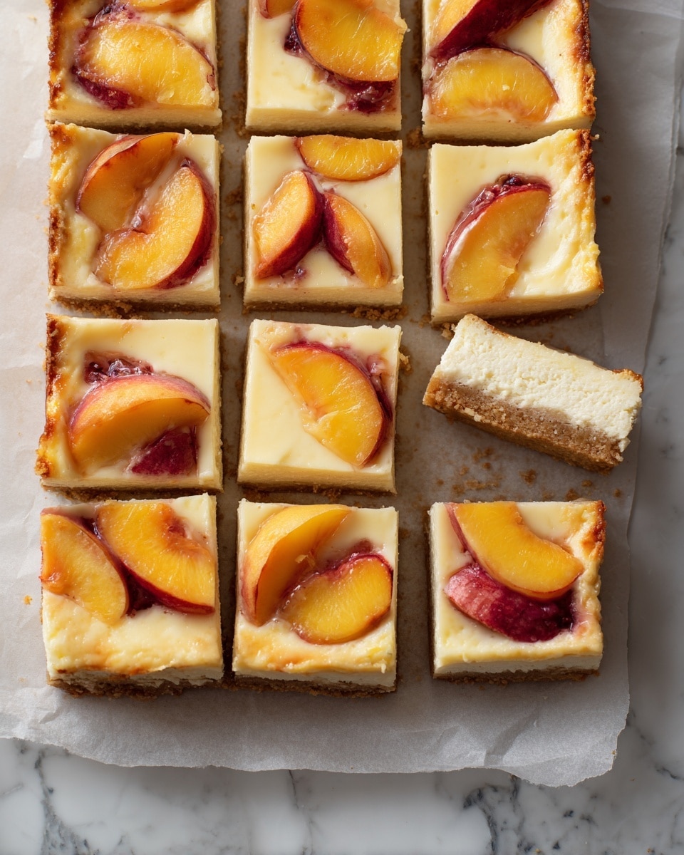 Delicious Peach Pie Bars: Your New Favorite Summer Treat! Recipe