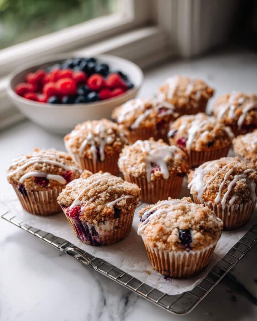 Berry Cream Cheese Muffins Delight Recipe